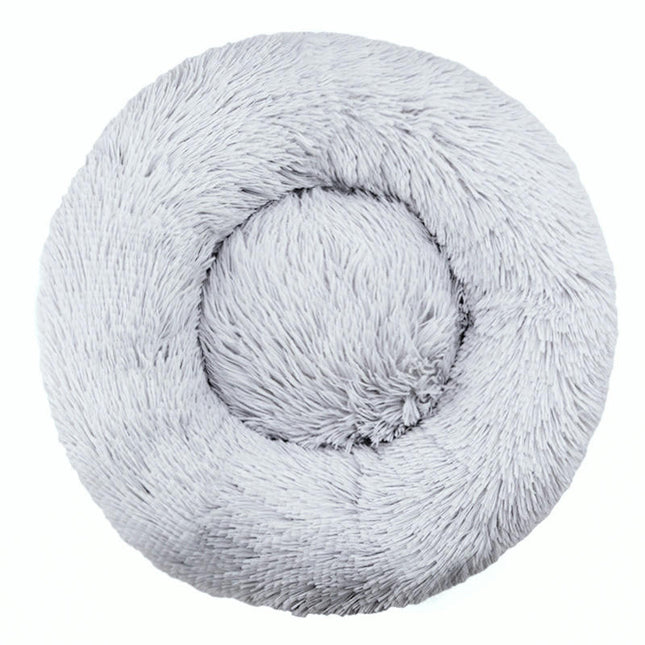Dog Beds for Small Dogs, Donut Dog Bed with Blanket Attached, Calming Dog Bed Washable 1