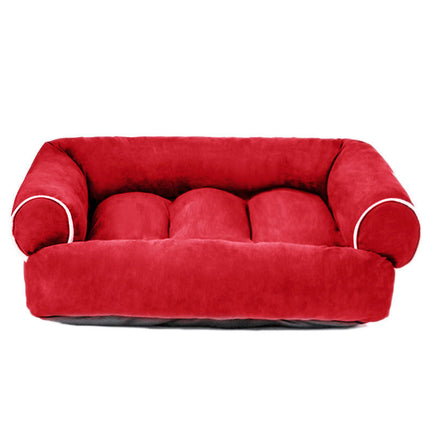 Large Washable Pet Sofa Bed with Removable Washable Cover Non-Slip Bottom Foam Pet Sofa Bed