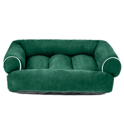 Large Washable Pet Sofa Bed with Removable Washable Cover Non-Slip Bottom Foam Pet Sofa Bed