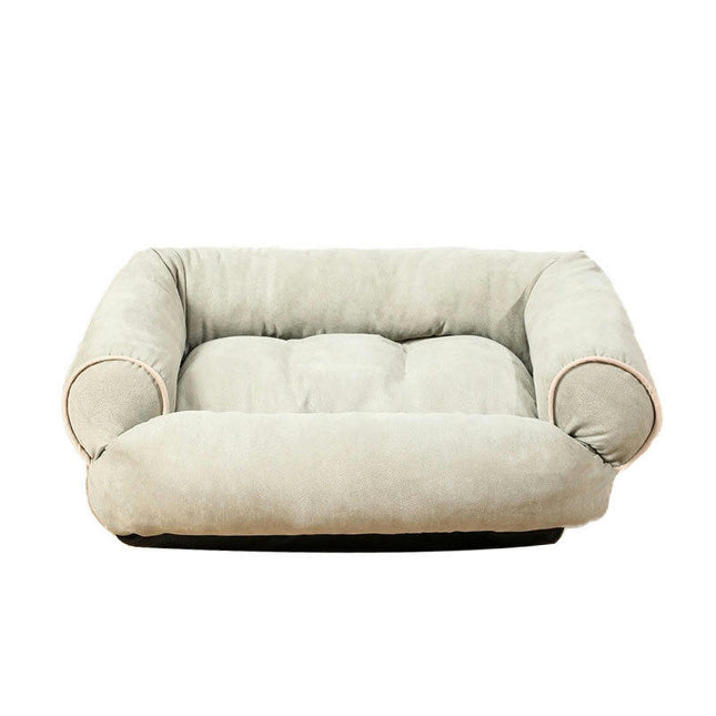 Large Washable Pet Sofa Bed with Removable Washable Cover Non-Slip Bottom Foam Pet Sofa Bed