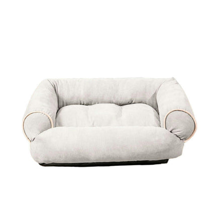 Large Washable Pet Sofa Bed with Removable Washable Cover Non-Slip Bottom Foam Pet Sofa Bed
