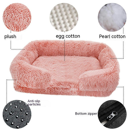 Medium Dog Bed Cat Bed,  Anti-Slip Bottom sofa bed Dog Bed for Small Medium Dogs and Cats