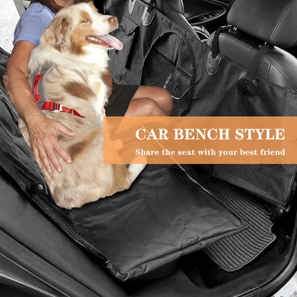 Back Seat Dog Car Seat Cover, Waterproof and Non-Slip Dog Seat Cover for Car, Scratch Resistant Pet Car Seat Protector