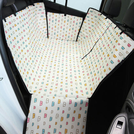Waterproof Car Seat Cover for Pets, Dog Hammock, Heavy Duty Scratch Proof Pet Back Seat Covers