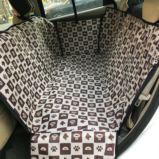 Waterproof Car Seat Cover for Pets, Dog Hammock, Heavy Duty Scratch Proof Pet Back Seat Covers