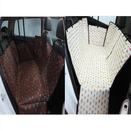 Waterproof Car Seat Cover for Pets, Dog Hammock, Heavy Duty Scratch Proof Pet Back Seat Covers