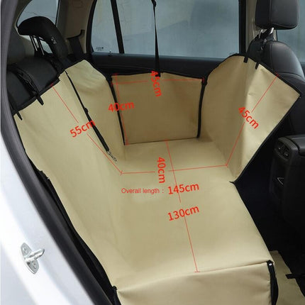Waterproof Car Seat Cover for Pets, Dog Hammock, Heavy Duty Scratch Proof Pet Back Seat Covers