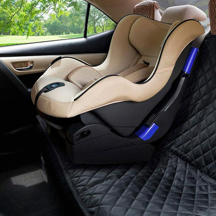 Fabric Car Bench Dog Seat Cover for Backseat, Waterproof Car Seat Covers, Durable Scratch and Slip Resistant Pet Protectors