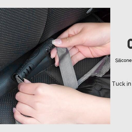 Dog Seat Cover for Car Backseats, SUVs and Trucks Hammock with Mesh Window and Waterproof Scratch Resistant Pet Car Seat Cover
