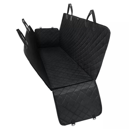 Dog Car Seat Cover for Back Seat,Waterproof Anti-Scratch Dog Hammock for Car, 600D Oxford Cloth Dog Car Seat Cover