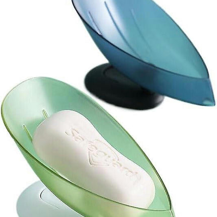 Bathroom Soap Box Holder-Drainable Soap Dish for Toilet, Laundry and Shower-Bathroom Accessories