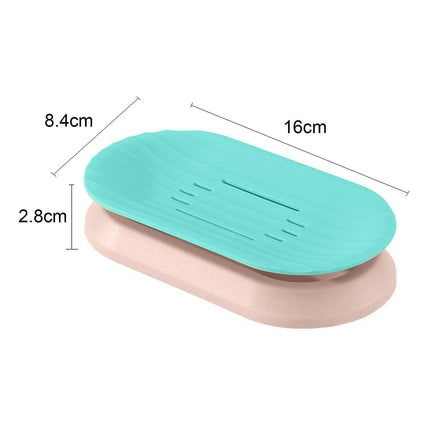 Soap Dishes Sponge Scrubber Box 2 Tier Bathroom Soap Dish For Home Bathroom Shower Supplies