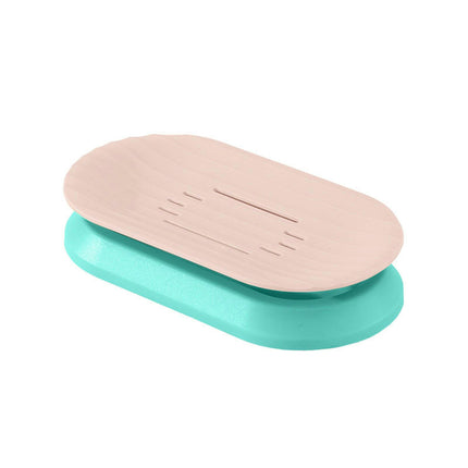 Soap Dishes Sponge Scrubber Box 2 Tier Bathroom Soap Dish For Home Bathroom Shower Supplies