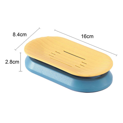 Soap Dishes Sponge Scrubber Box 2 Tier Bathroom Soap Dish For Home Bathroom Shower Supplies