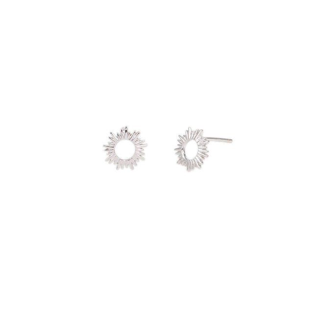 Hypoallergenic 925 Sterling Silver Stud Earrings for Women, Dainty Simple Earrings