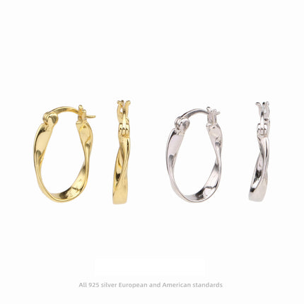S925 Sterling Silver Huggie Earrings for Women Small Hoop Earrings Hypoallergenic Minimalist Jewelry