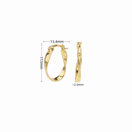 S925 Sterling Silver Huggie Earrings for Women Small Hoop Earrings Hypoallergenic Minimalist Jewelry