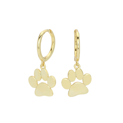 Cat Dog Paw Earrings for Women Cute Paw Print Dangle Earrings Dog Earrings Jewelry