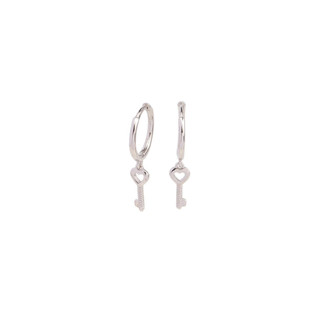 Key Earrings for Women s925 Sterling Silve Earrings Versatile Earrings Tassel Earrings