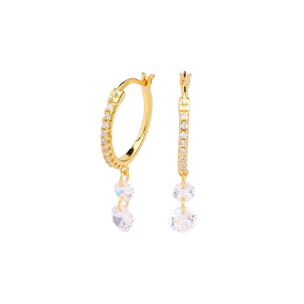 925 Sterling Silver Earrings Dangle for Women Teen Girls Dangle Earrings Tassel Hoop Drop Earrings