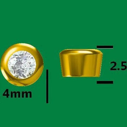 6 Pairs Stud Earrings for Women Gold Stud Earrings Set for Multiple Piercing Huggie Hoop Earrings
