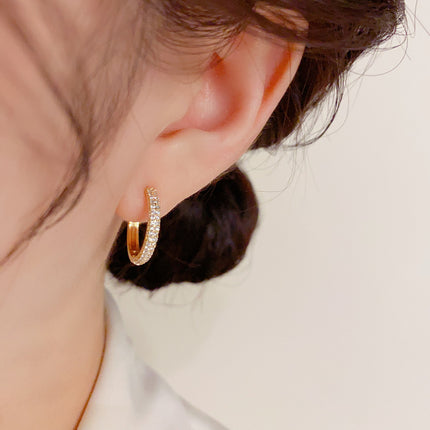 Dangle and Drop Earrings Cute Gemstone Earrings Dainty Cat's Eye Stone Dangle Earring