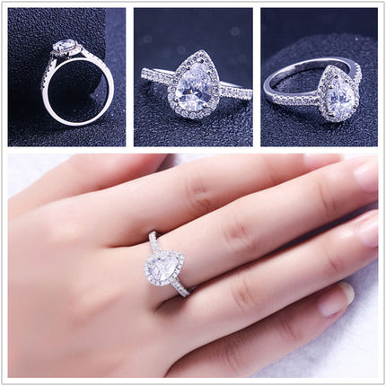 925 Sterling Silver CZ Cubic Zirconia Stackable Ring Eternity Wedding Engagement Band for Women Size 1