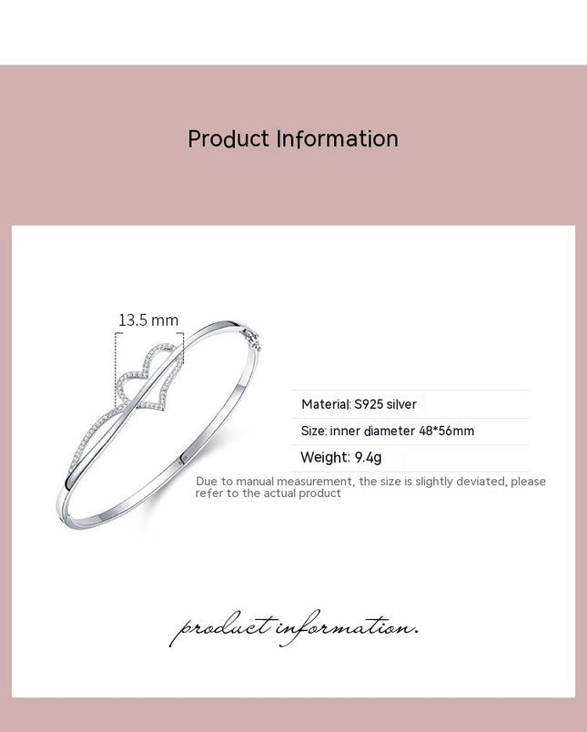Heart Bracelet for Women Gold Bracelet Irregular Bangle Bracelet Jewelry for Women