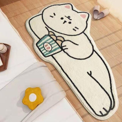 Rugs Livingroom Bathroom Mat  Cute Absorbent Non-slip Super Soft Shower Mat Room Floor Mat Cute Bedroom Mat Rugs
