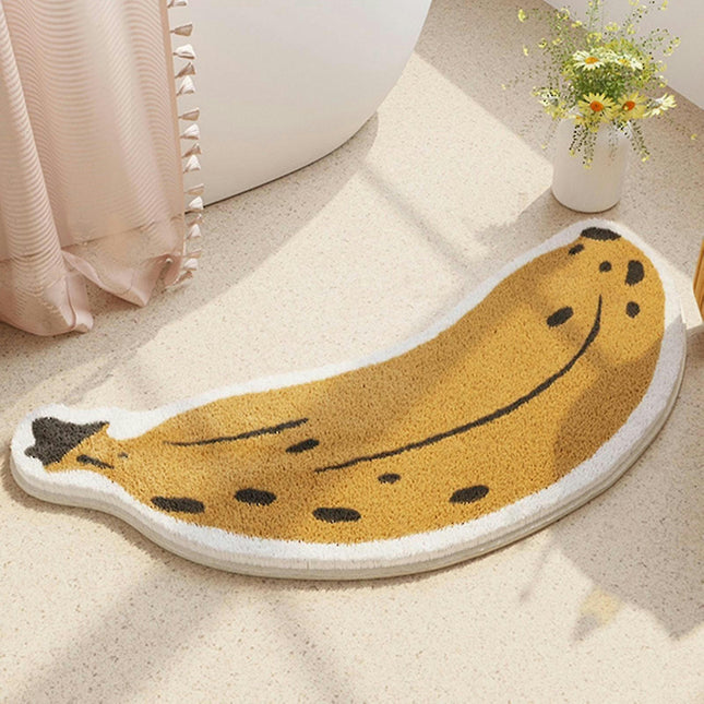 Cute NonSlip Kids Small Bath Mat  Absorbent Bathroom Rug for Home Decor  Water Absorbent Mat