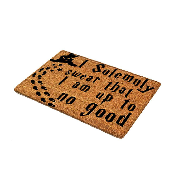 Halloween Door Mat Cartoon For Cat Pattern Bath Mats For Home Office Bedroom Bathroom Entrance Decoration