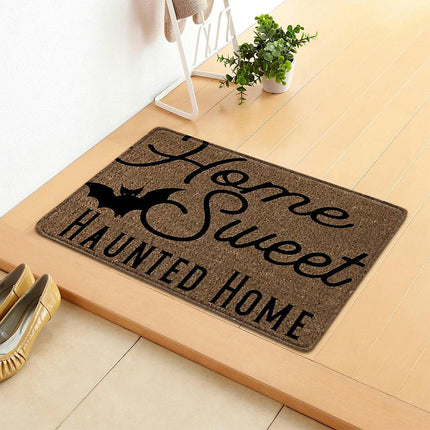 Halloween Door Mat Cartoon For Cat Pattern Bath Mats For Home Office Bedroom Bathroom Entrance Decoration