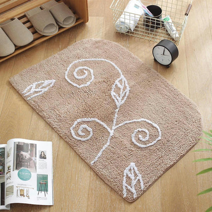 Bath Rugs Soft Bath Mats Microfiber Non Slip Bathroom Door Mat Carpet Bedroom Durable Living Room Kitchen Doormat  (19"31")