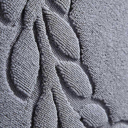 Bath Mats Rugs 1pc Cotton Bath Mat Floor Towel Gray Bathroom Carpets Absorbent Toilet Rug Home Bath Mats Gray