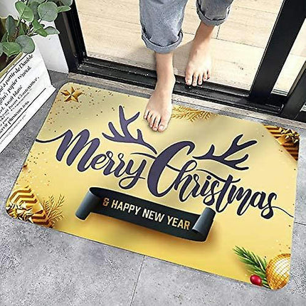 Soft Velvet Bath Mat, Anti-slip Absorbent Bathroom Mat, Comfortable Bathroom Mat For Living Room Bed
