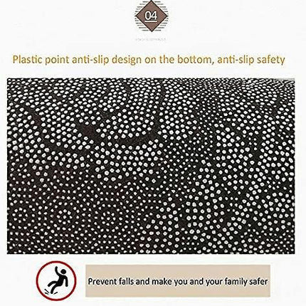 Suitable Soft Velvet Bath Mat, Anti-Slip Absorbent Bathroom Mat, Comfortable Bathroom Mat For Living