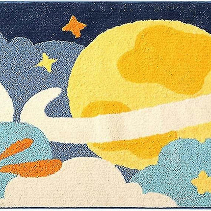 Soft Cozy Cartoon Bath Rugs Living Room Mat Non Slip Cute Door Mat Bathroom