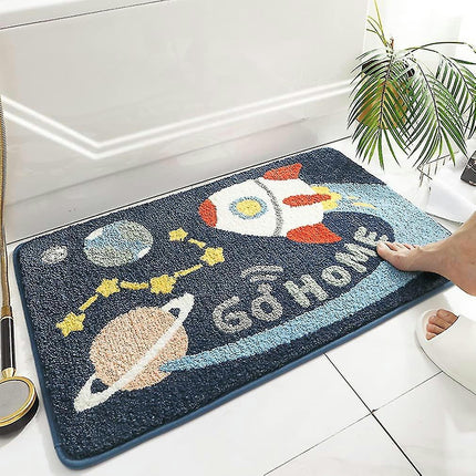 Soft Cozy Cartoon Bath Rugs Living Room Mat Non Slip Cute Door Mat