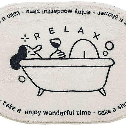 Soft Comfortable Cartoon Bath Rug Living Room Non-Slip Cute Doormat Bedroom Durable Kitchen Doormat