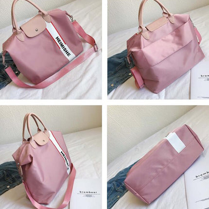 Women's Handheld Crossbody Large Capacity Luggage Bag Small Dry Wet Separation Sports And Fitness Bag