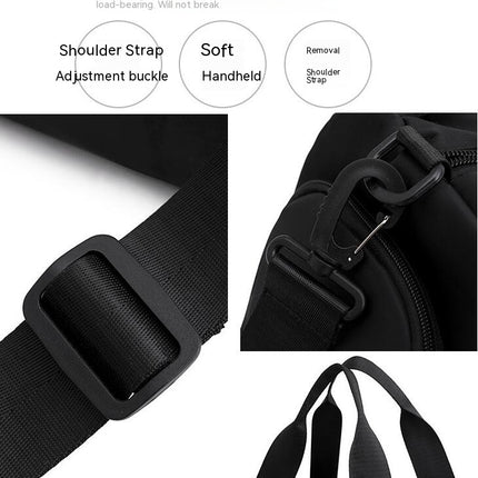 Sports Gym Bag for Women or Men Travel Duffel Bag with Wet Pocket and Shoes Compartment for Training Swim Yoga