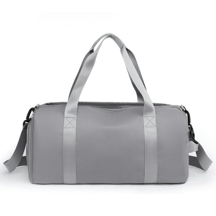 Sports Gym Bag for Women or Men Travel Duffel Bag with Wet Pocket and Shoes Compartment for Training Swim Yoga