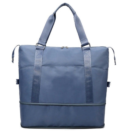 Large Capacity Folding Travel Bag, Dry Wet Separated Gym Bag for  Women, for Gyms and Weekend Getaway