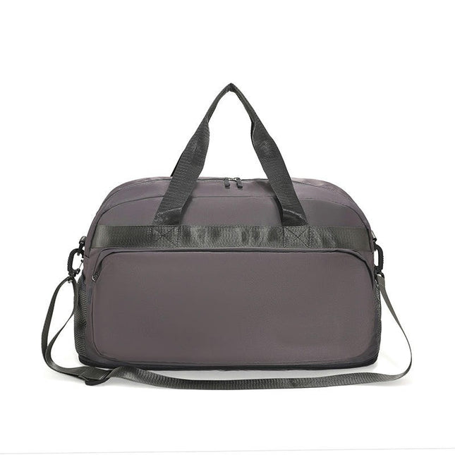 Sports Gym Bag with Wet Pocket & Shoes Compartment, Travel Duffel Bag for Men and Women Lightweight