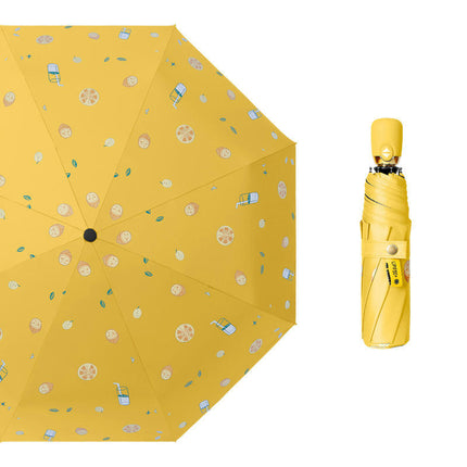UV Umbrella Compact Folding Travel Umbrella for Windproof, Rainproof UV Protection Umbrella