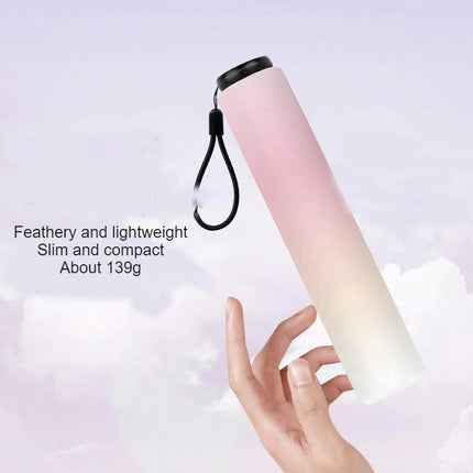 Travel Umbrella Lightweight Small Compact Sun&Rain Waterproof Parasol with UV Protection
