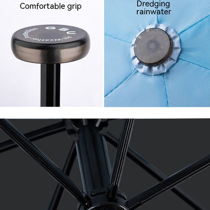 Travel Umbrella Lightweight Small Compact Sun&Rain Waterproof Parasol with UV Protection