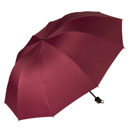 Compact Travel Folding Umbrella Waterproof,Rain/Sun UV Protection Men's Large Umbrella