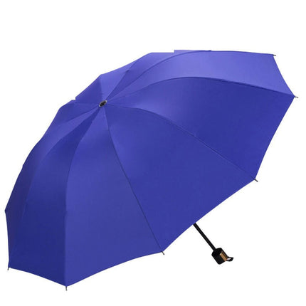 Compact Travel Folding Umbrella Waterproof,Rain/Sun UV Protection Men's Large Umbrella