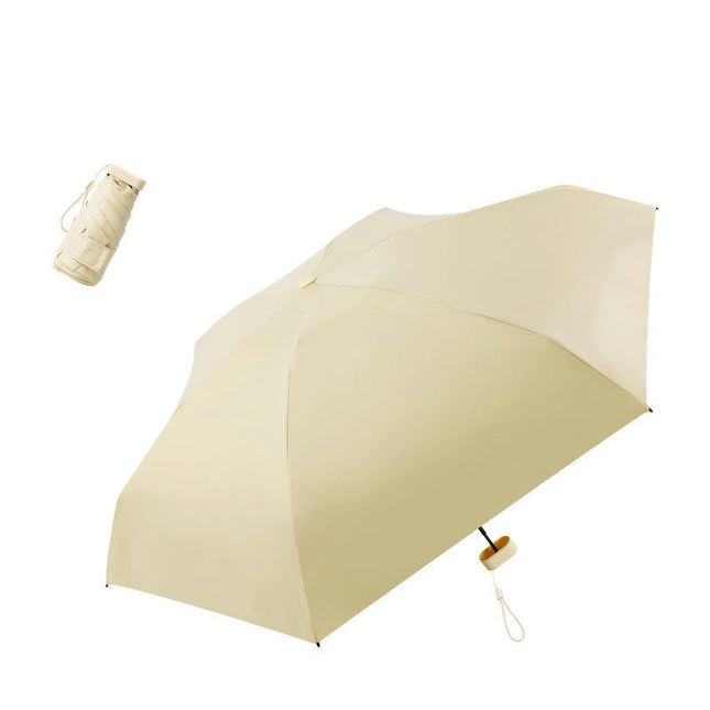 Mini Umbrella, UV Umbrella for Sun Portable Travel Umbrella for Sun and Rain Windproof Parasol